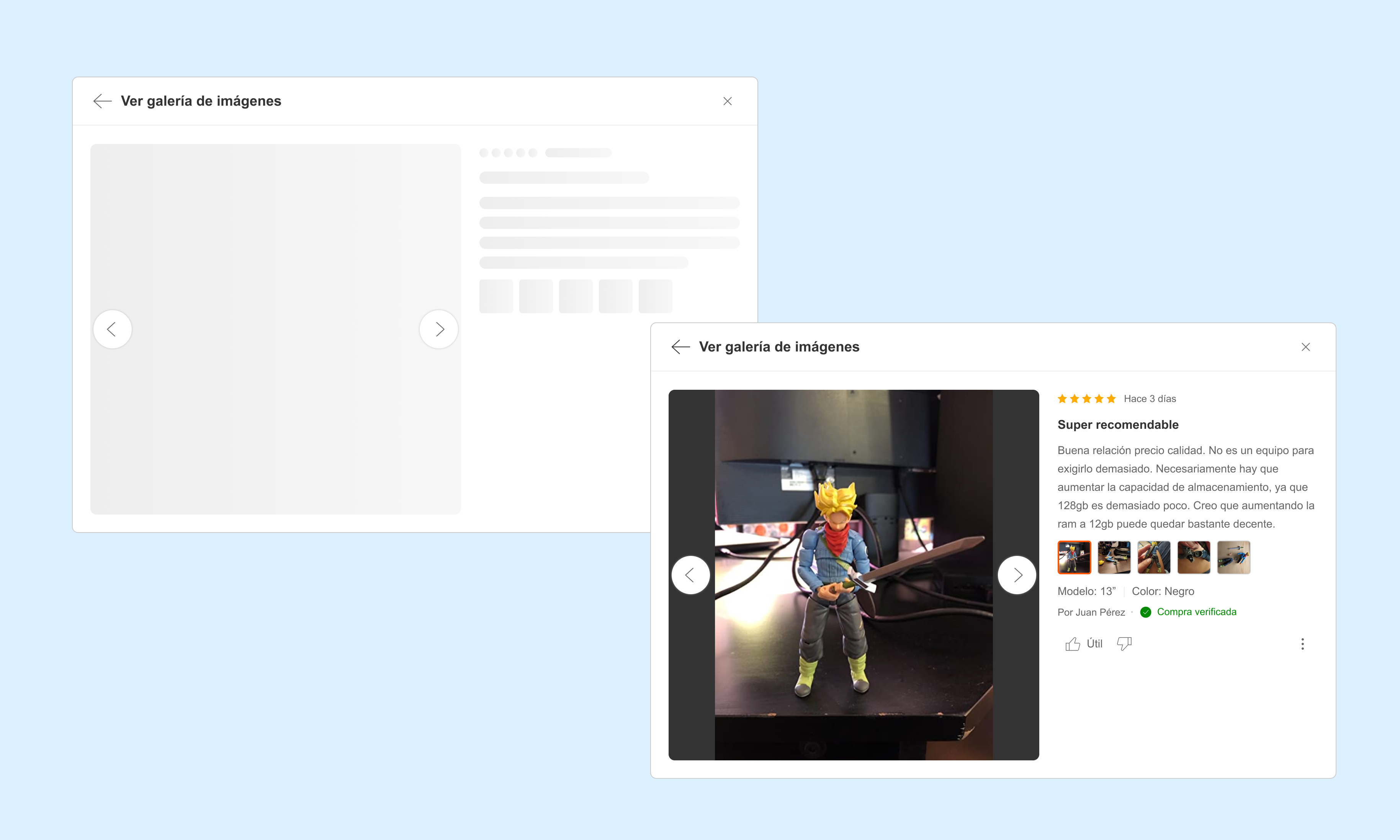 Original review section